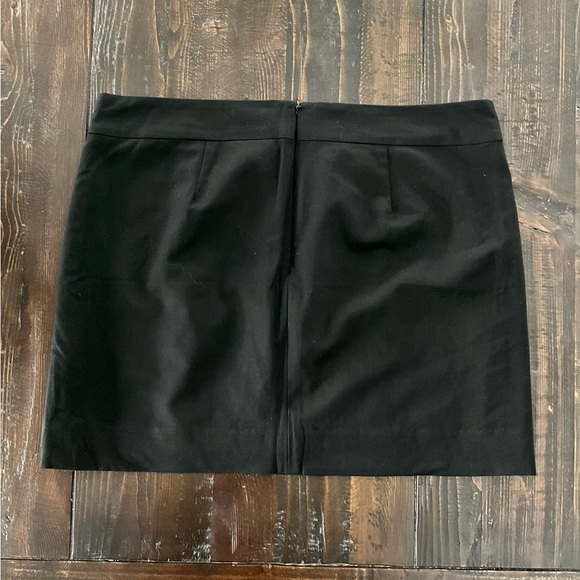 GAP  ●  Ribbon Detail Black A-Line Mini Skirt  ●  Y2K - Picture 2 of 2